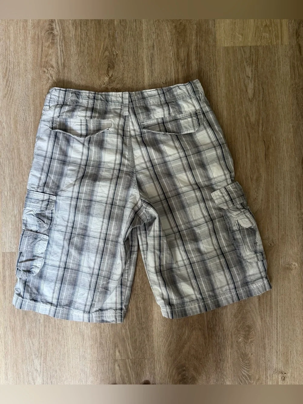 Vintage plaid shorts